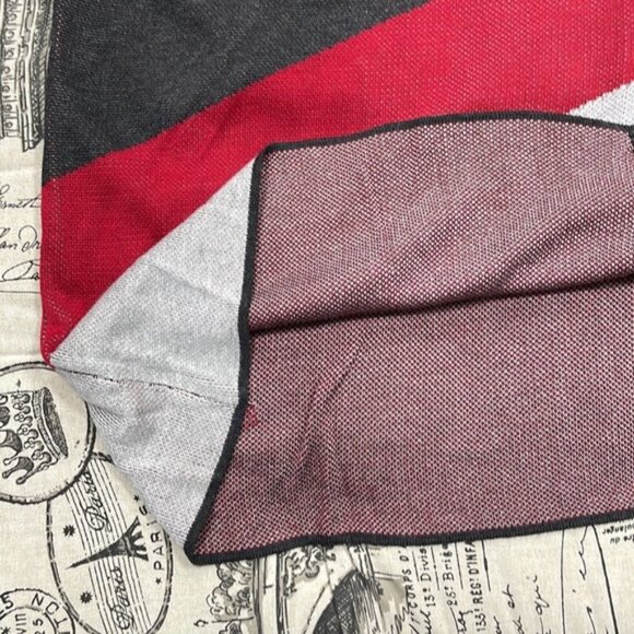 JOSEPH A Colorblock Hooded Zip Front Cardigan Sweater - Picture 6 of 7